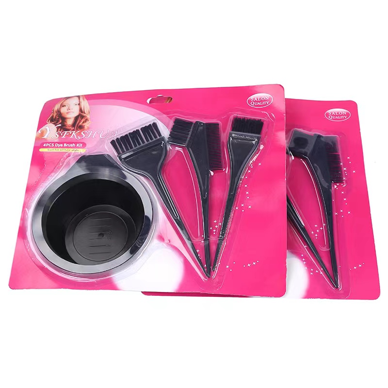 Manufacturers Wholesale Oil Treatment Set Hair Dye Tools Hair Comb Hair Treatment Comb Tools Specification drawing