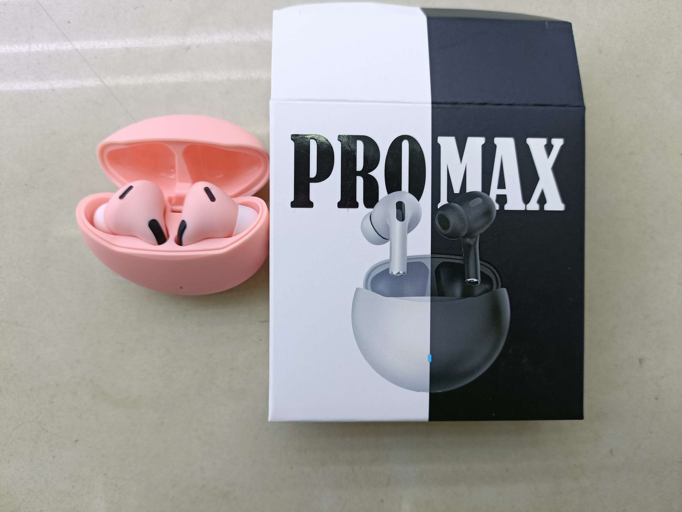 PRO MAX Bluetooth Headsets Charging pod Dual headsets Pro max headsets