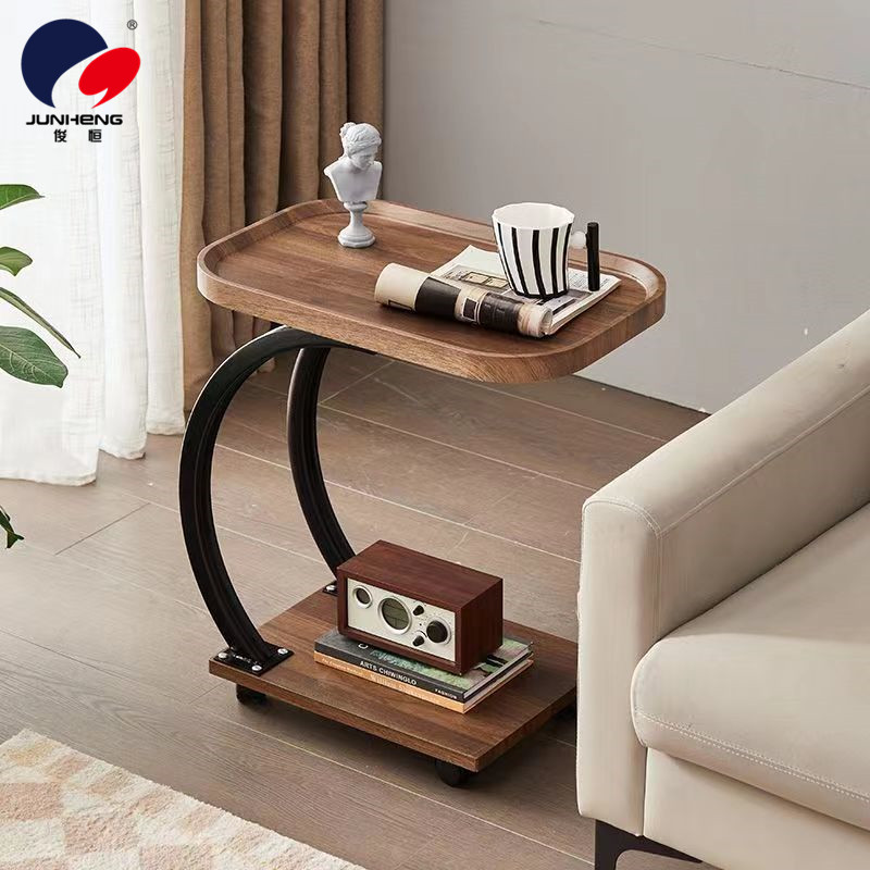 北欧现代简约c型边几设计师小茶几角几可移动沙发边桌床头桌