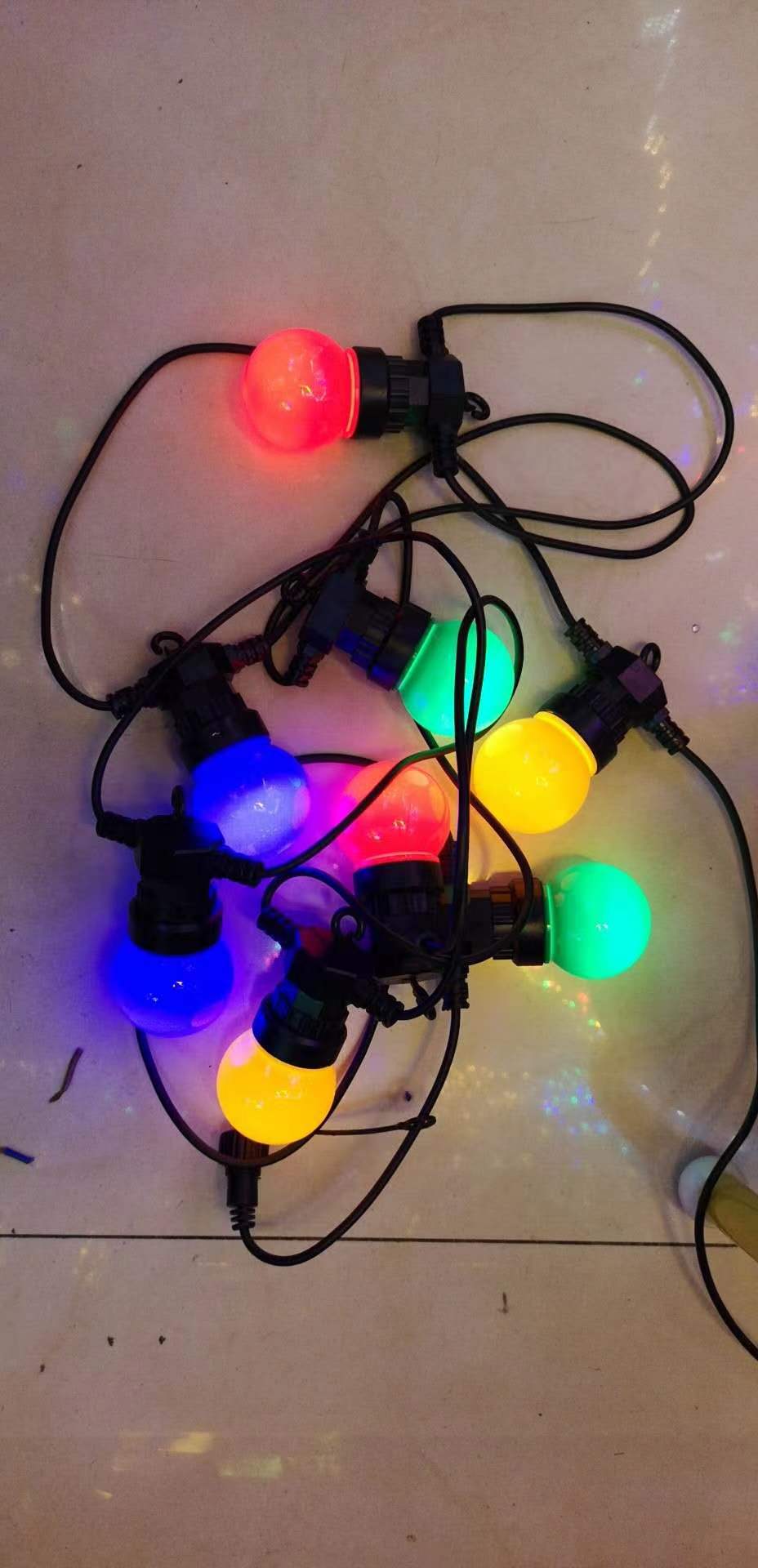 Outdoor Waterproof Light With Led Warm Light Specification drawing