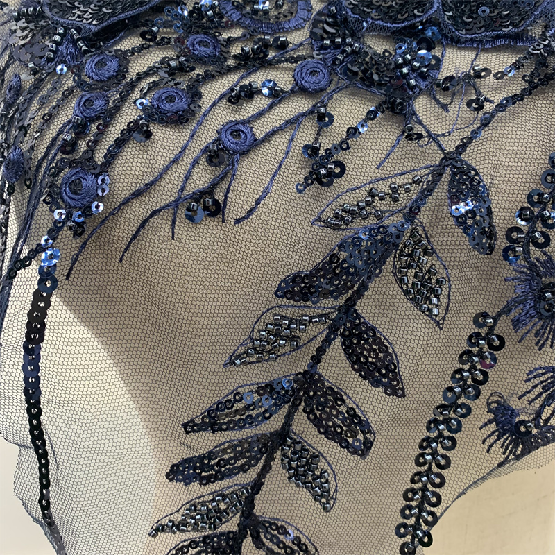 立体网纱个花婚纱礼服服装辅料详情5