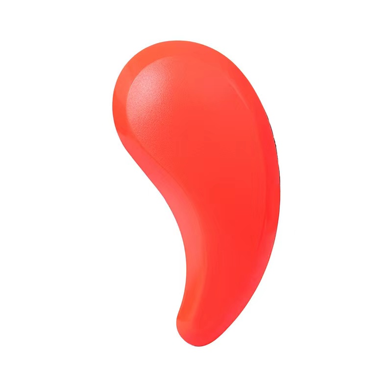 Manufacturers Wholesale Massage Comb Plastic Handle Comma Hair Smooth Comb Easy To Carry Non Knotted Color Tt Comb full figure