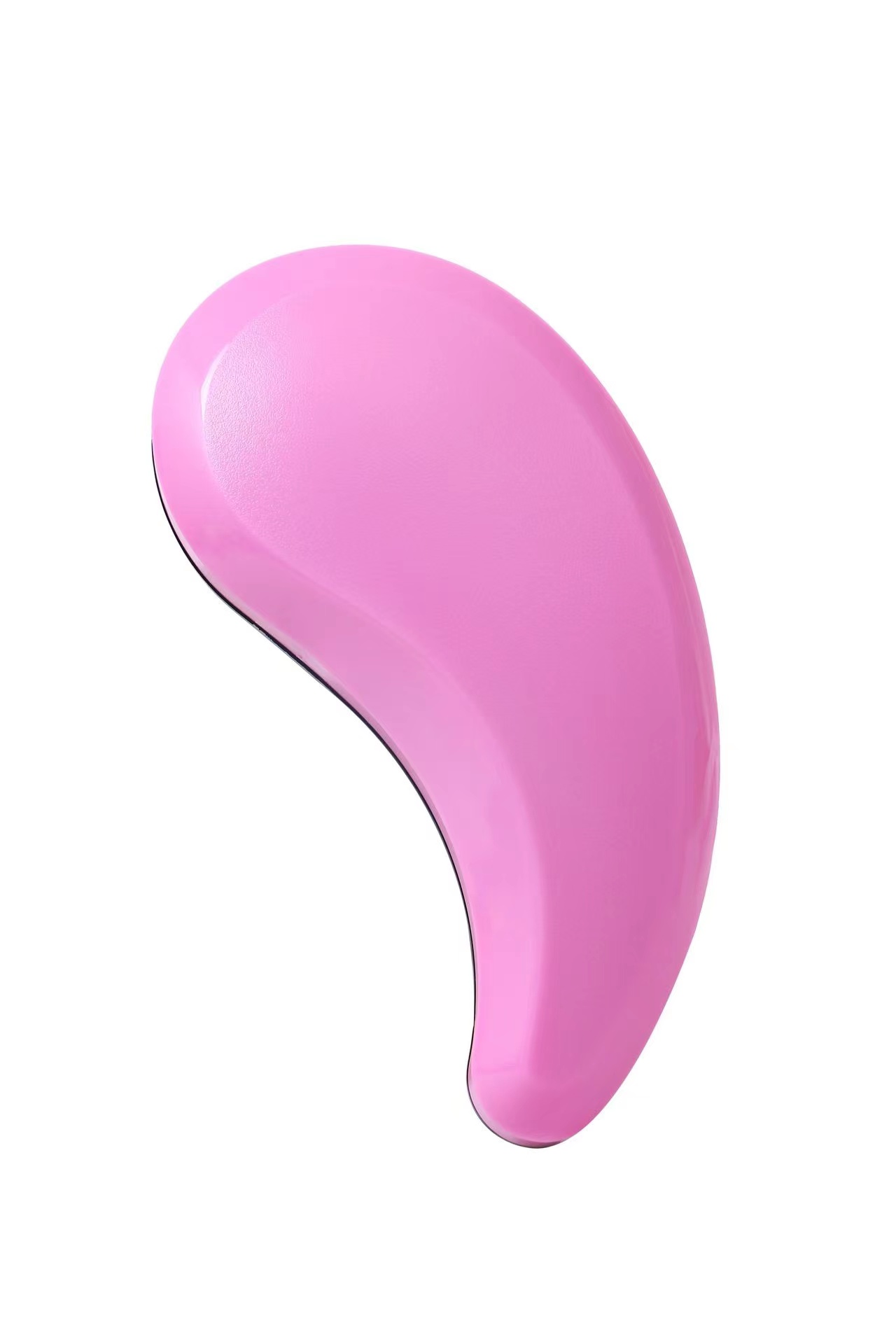 Manufacturers Wholesale Massage Comb Plastic Handle Comma Hair Smooth Comb Easy To Carry Non Knotted Color Tt Comb Item Picture