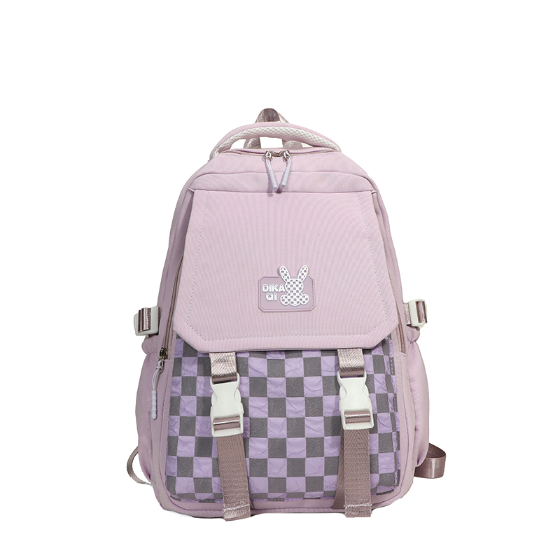 2023 Trend plaid bag for students Grade 1-6 Ridge Backpack LZJ-4405