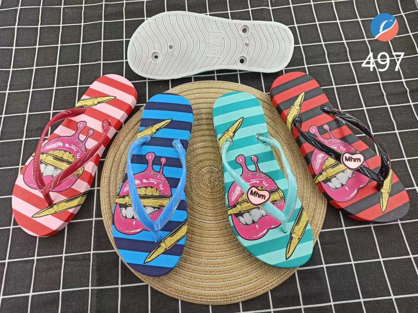 Slippers women fashion beach flip-flops clip sandals for couples non-slip casual