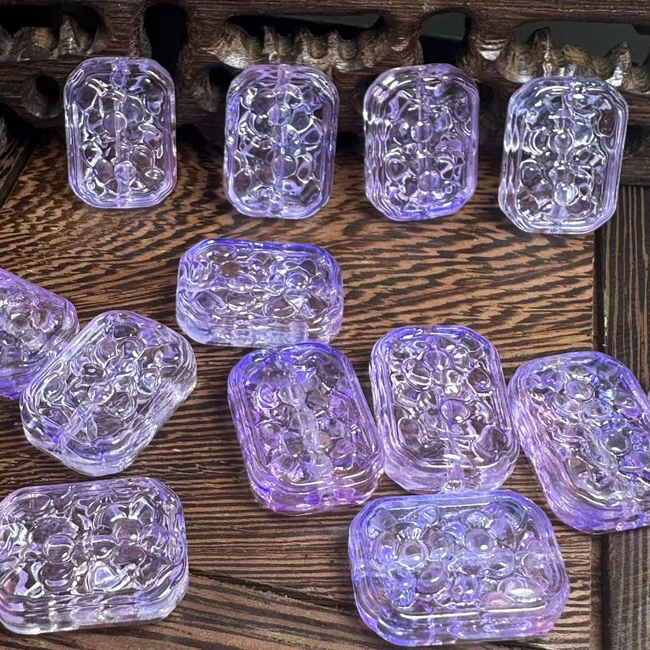 Czech glaze flower brand handmade DIY material bracelet bracelet fringe accessories Application Scenario