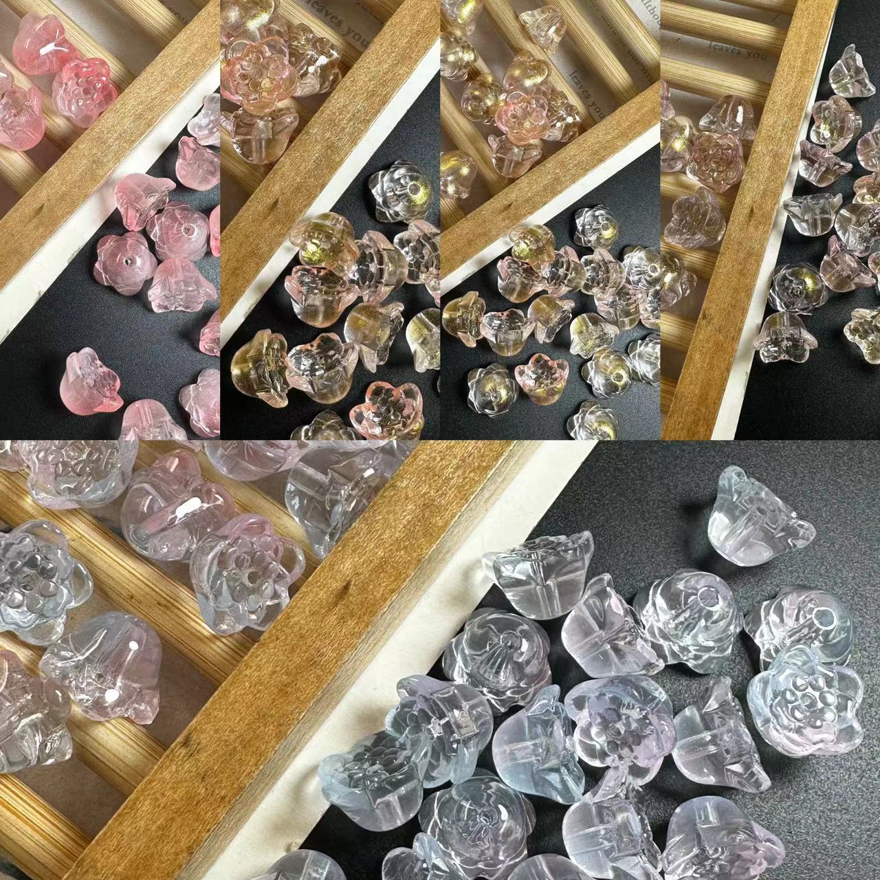 琉璃/花瓣/发簪细节图