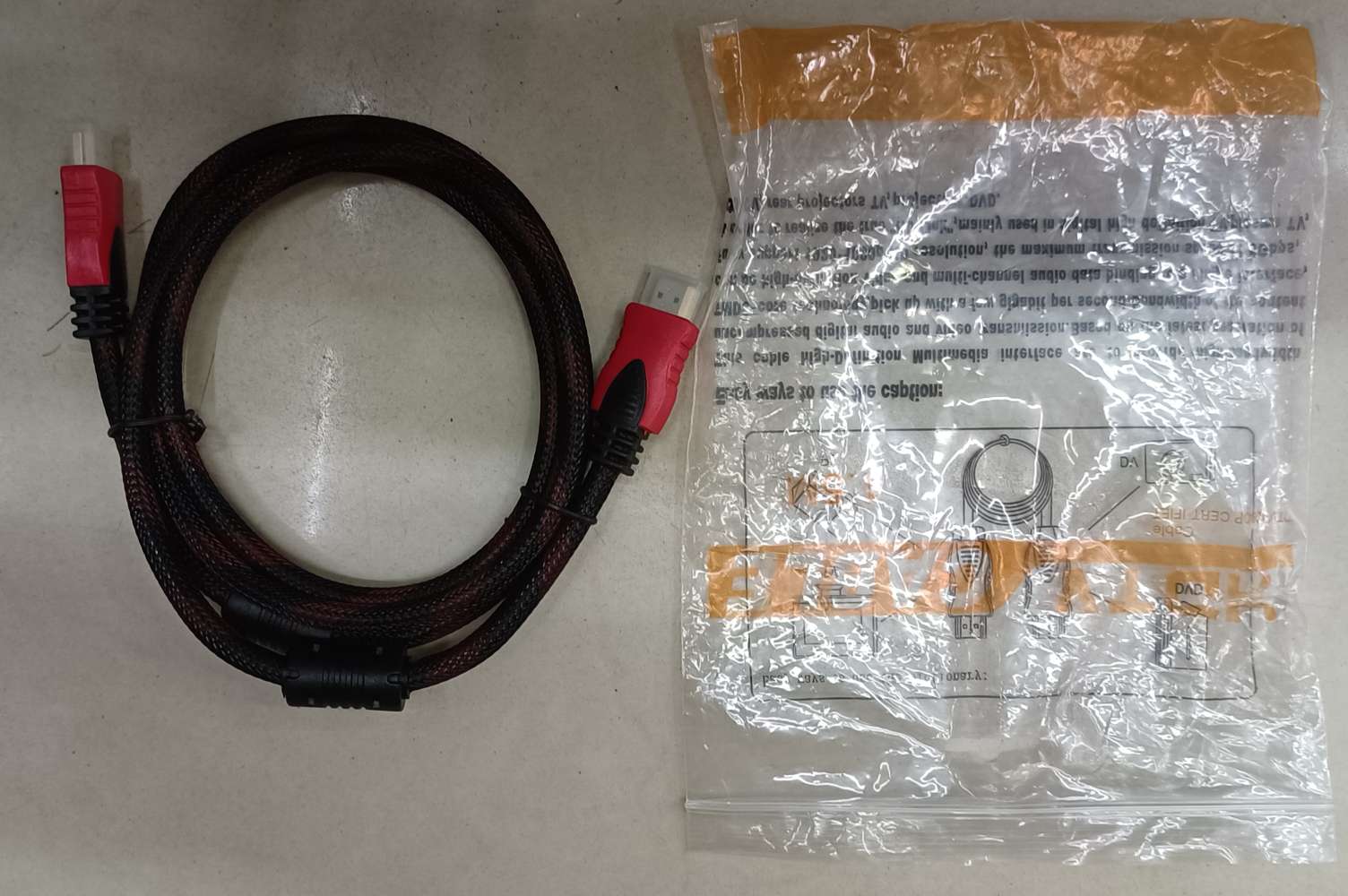 HDMI red network preparation high-definition cable thumbnail