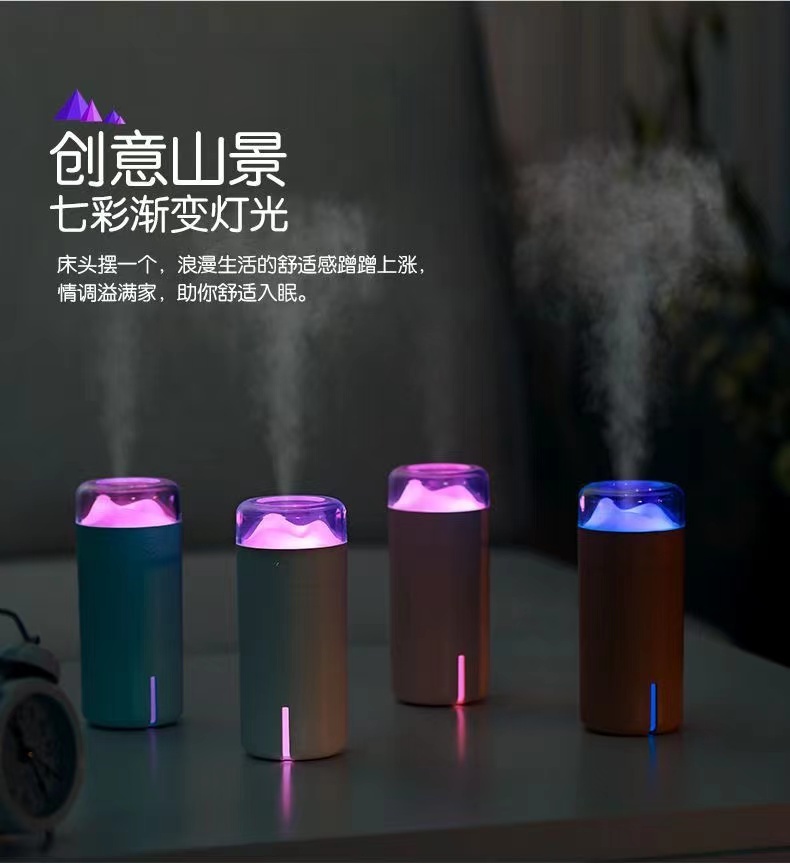 创意加湿器家用静音大容量卧室迷你USB小型孕妇婴儿空气补水喷雾详情9