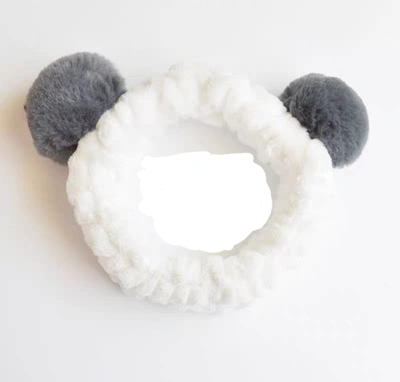 Rabbit Hair Big Hair Ball Face Wash Hair Band Seven Colors