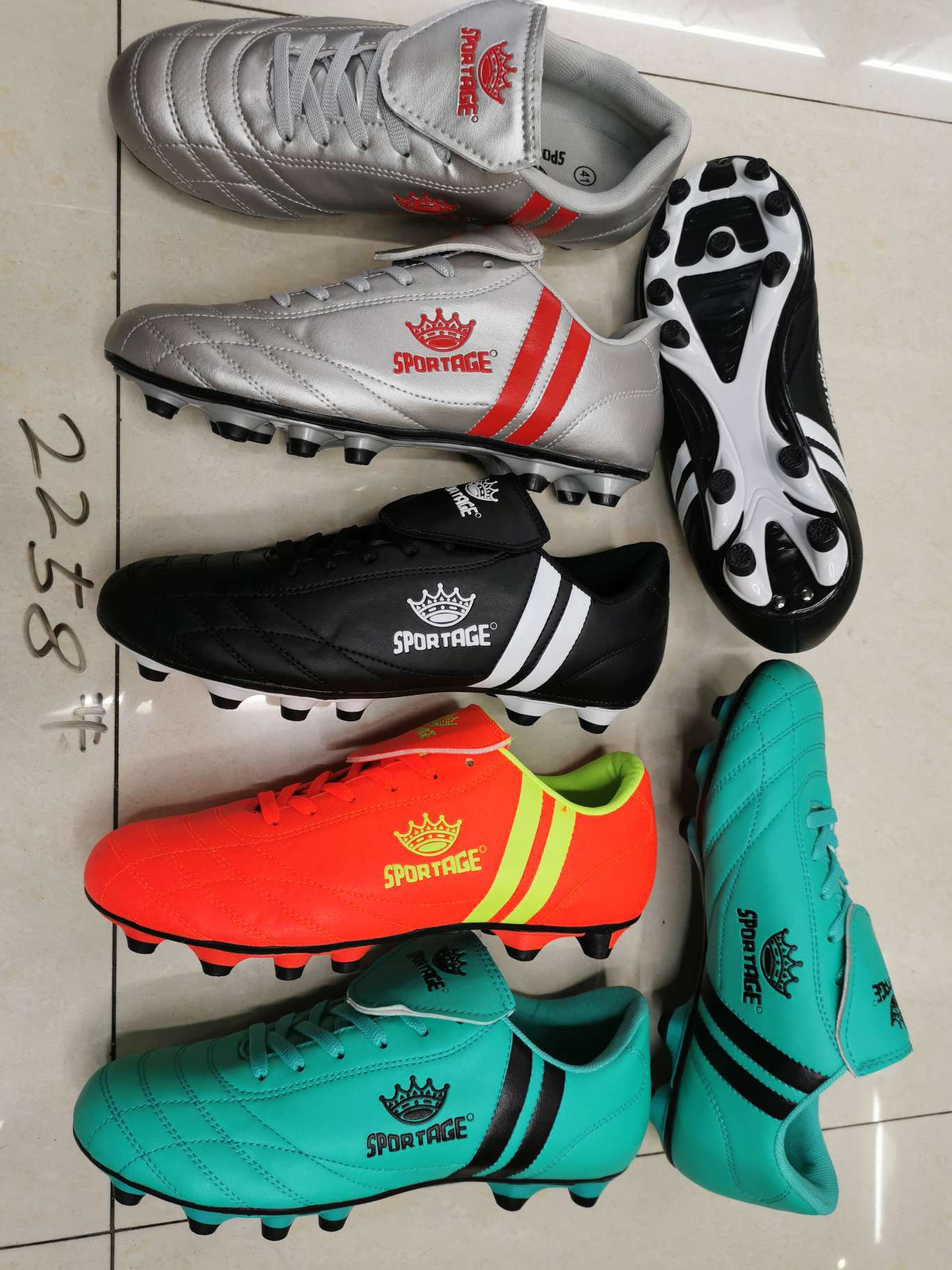 24 Pairs Of Mixed Color Mixed Size No Box Export New Football Shoes