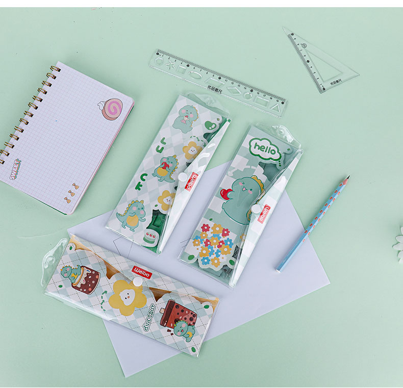 weibo Weibo Ruler, straight ruler set, ruler for primary school students, ruler customization, many learning tools pic 8