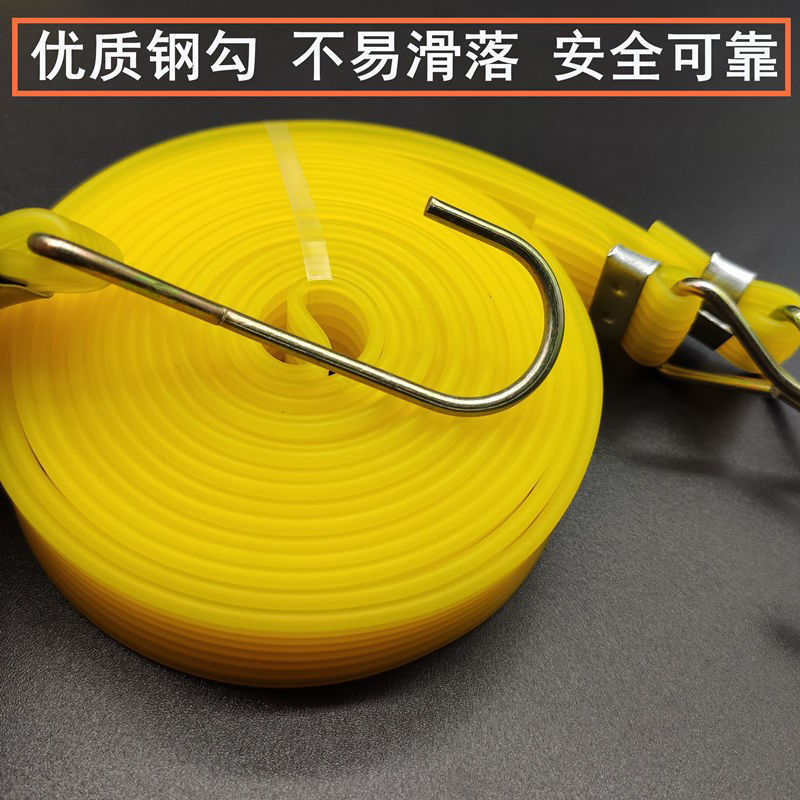 牛筋扁车绳/行李绳子/弹力绳松紧带细节图