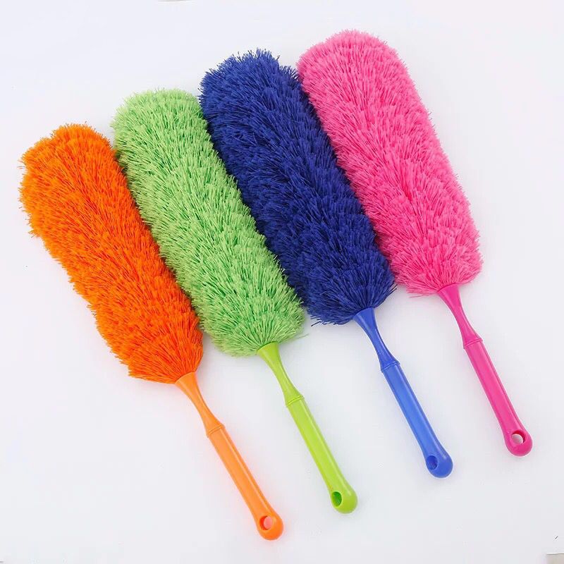 Wholesale household convenient dust duster furniture cleaning sweep dust sweep Bable wash fine fiber feather duster 0766
