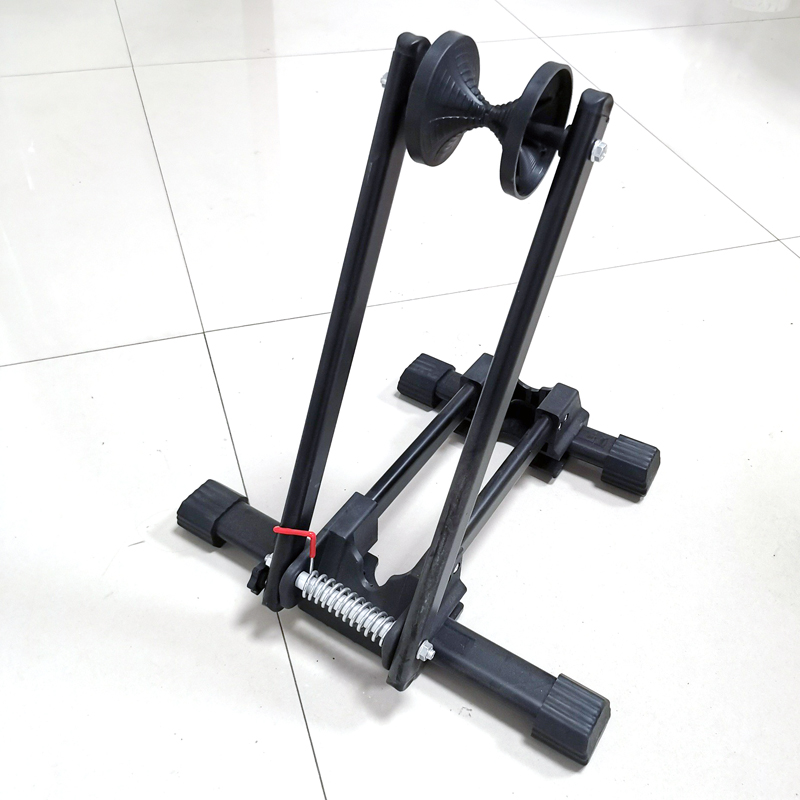 BN-W025B可折叠双臂停车架L型插入便携式单双杆自行车停车架山地车维修支撑架公路车展示架详情13