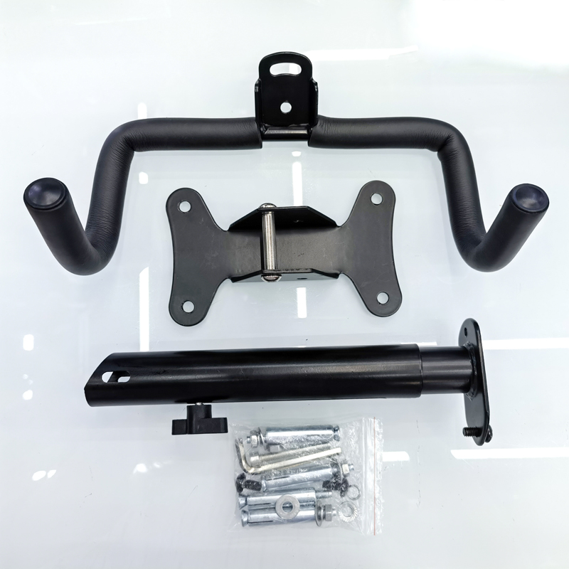 BN-W045 Adjustable bicycle hook, wall hook, metal bicycle wall hook, bicycle parking rack, display rack, bicycle trailer rack Application Scenario