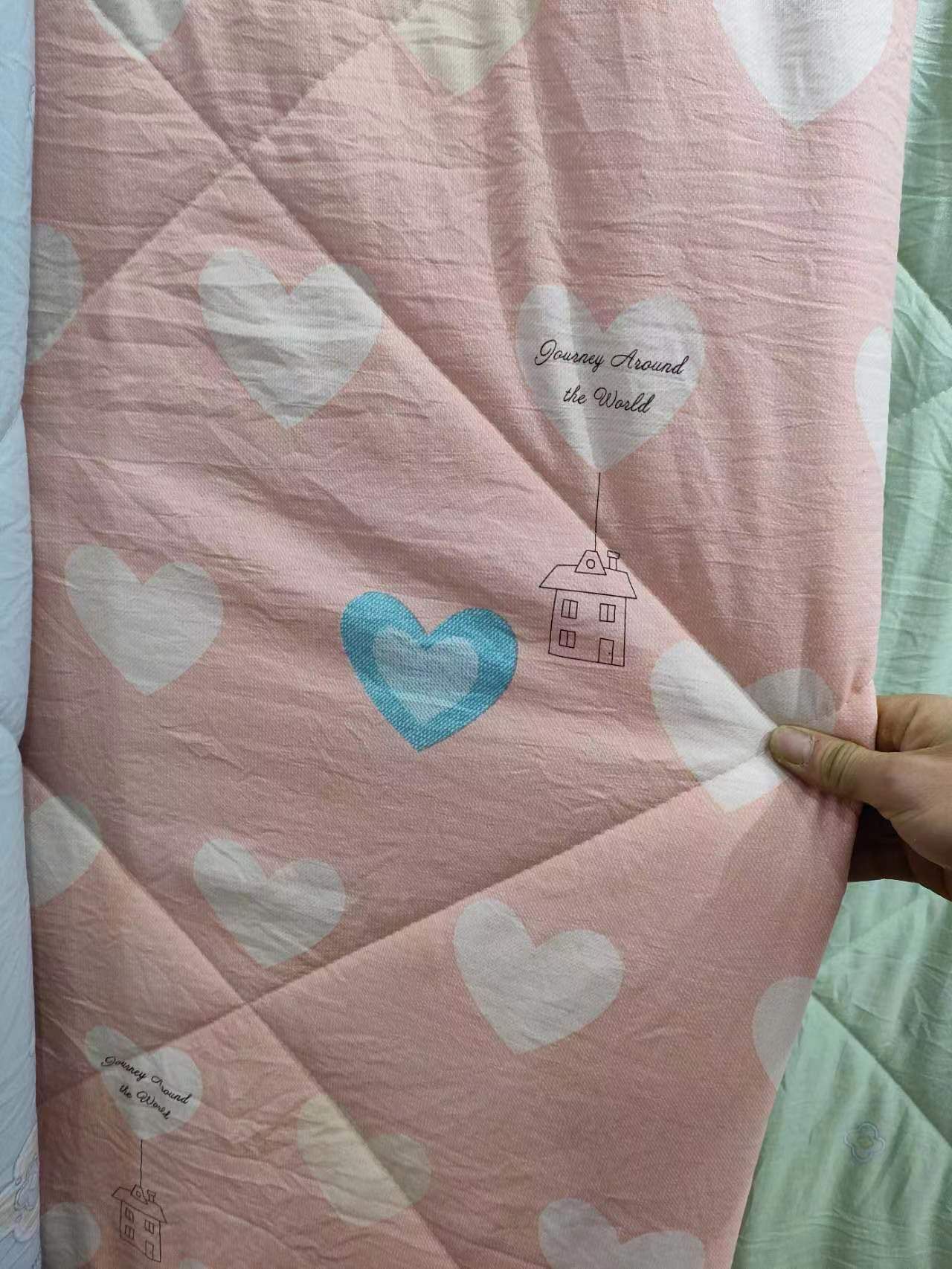 Factory Direct Wash Cotton Printing Summer Quilt Wholesale Gift Run Quantity Summer Quilt