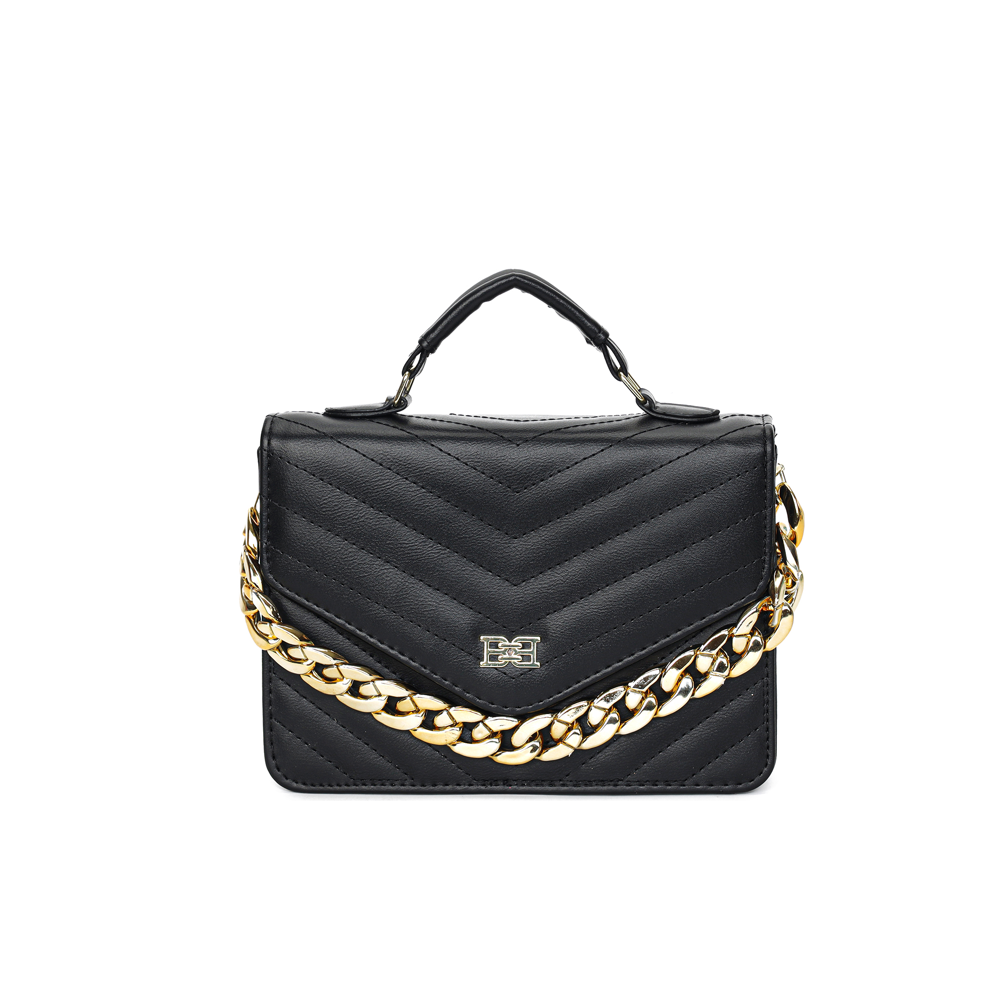 Niche high-grade sense hand bag 2023 new hardware decorative chain handbag feminine temperament all fashion single shoulder crossbody bag thumbnail