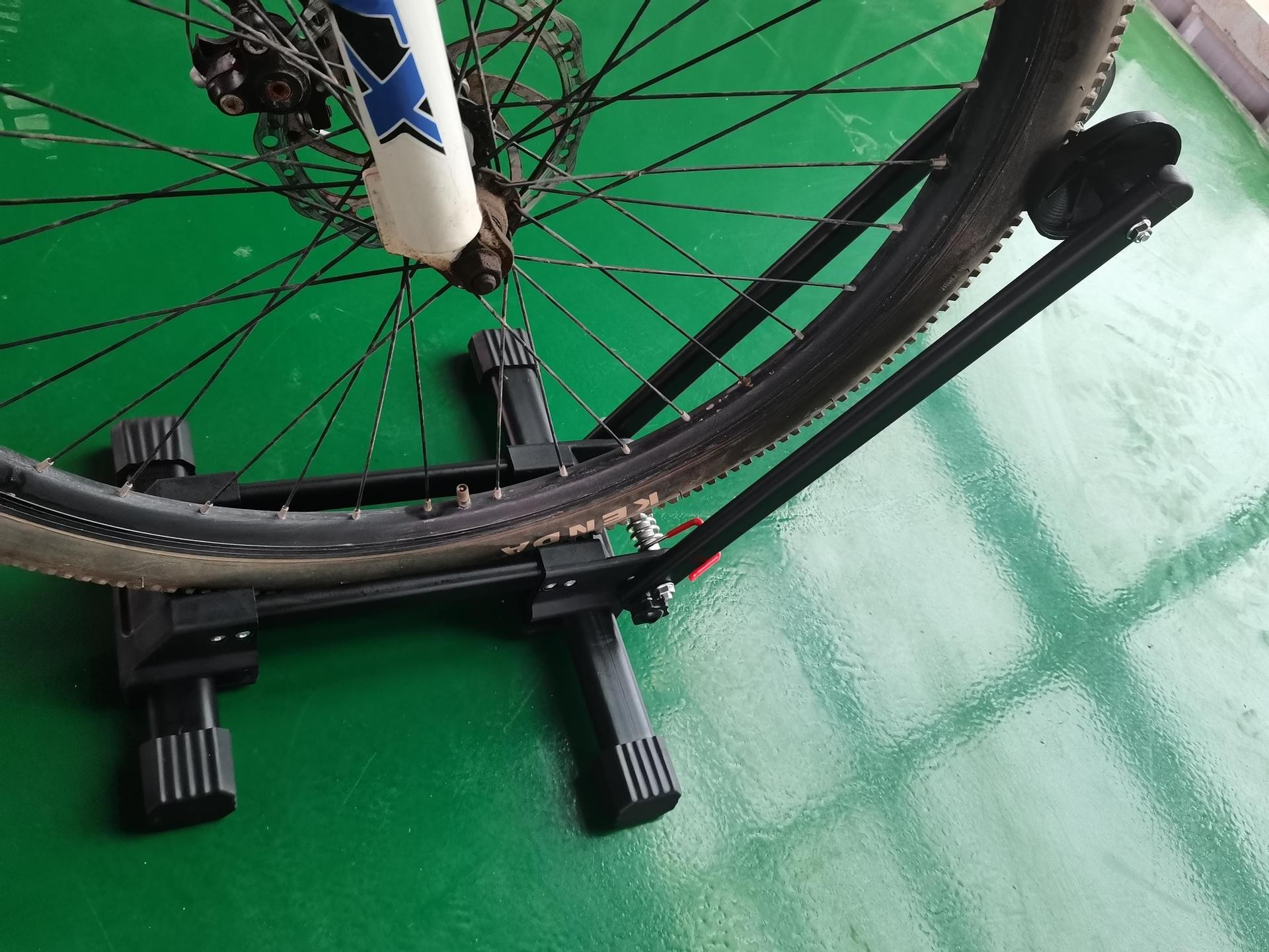 BN-W025B可折叠双臂停车架L型插入便携式单双杆自行车停车架山地车维修支撑架公路车展示架详情16