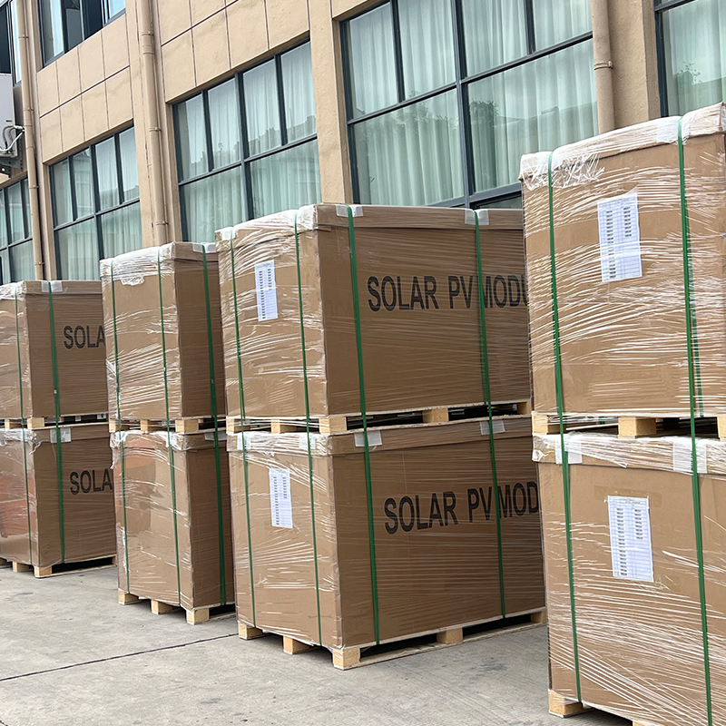 Factory direct sales of all-black frame 450W and 500W half-piece process solar panels, monocrystalline solar power generation photovoltaic panel modules Application Scenario