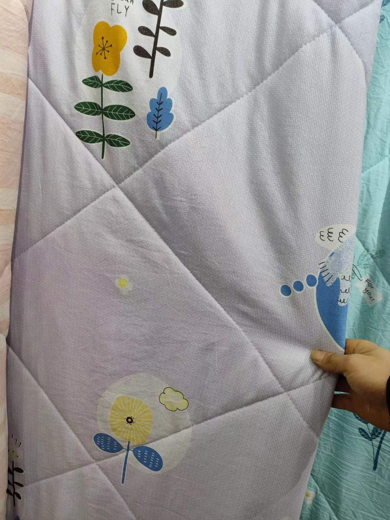 Factory Direct Wash Cotton Printing Summer Quilt Wholesale Gift Run Quantity Summer Quilt details Picture