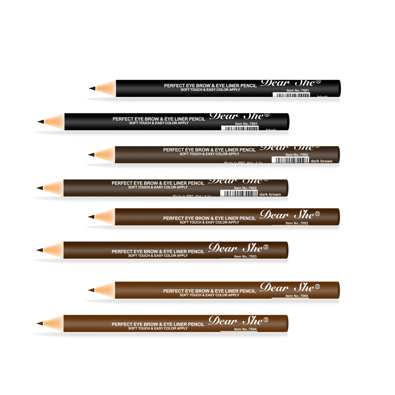 Dear she EYEBROW Cross-border Amazon Best-selling Eyebrow Pencil 24-hour waterproof, non-smudge, long-lasting setting full figure