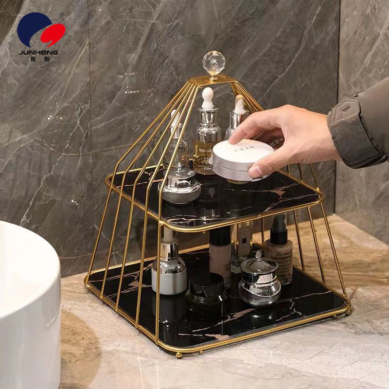 Bathroom storage rack, washbasin stand rack, toilet supplies, household collection, washbasin and washbasin top storage rack Specification image