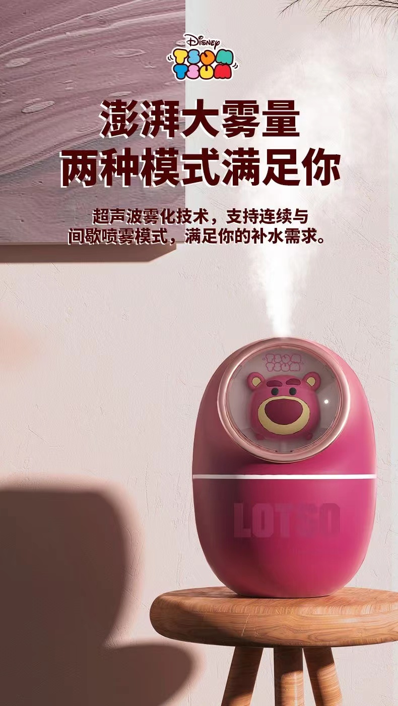 草莓熊加湿器小型家用静音卧室大容量孕妇婴儿专用详情10