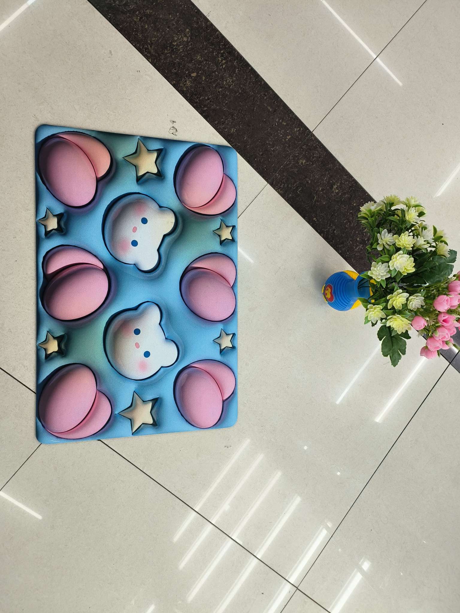 Diatom Mud 5D New Absorbent Anti-Slip Mat Specification drawing