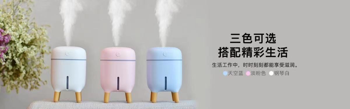 新款加湿器桌面迷你USB加湿器小巧空气净化架子加湿器详情2