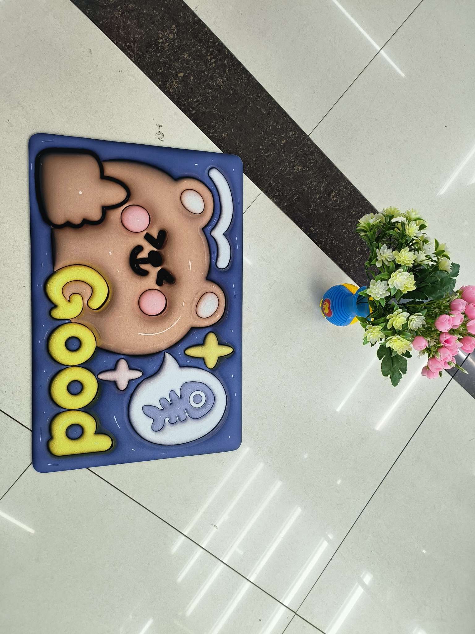 Diatom Mud 5D New Absorbent Anti-Slip Mat Application Scenario