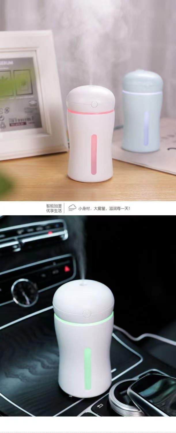 USB迷你加湿器七彩灯光卧室内车载空气净化器雾化保湿补水喷雾机详情18