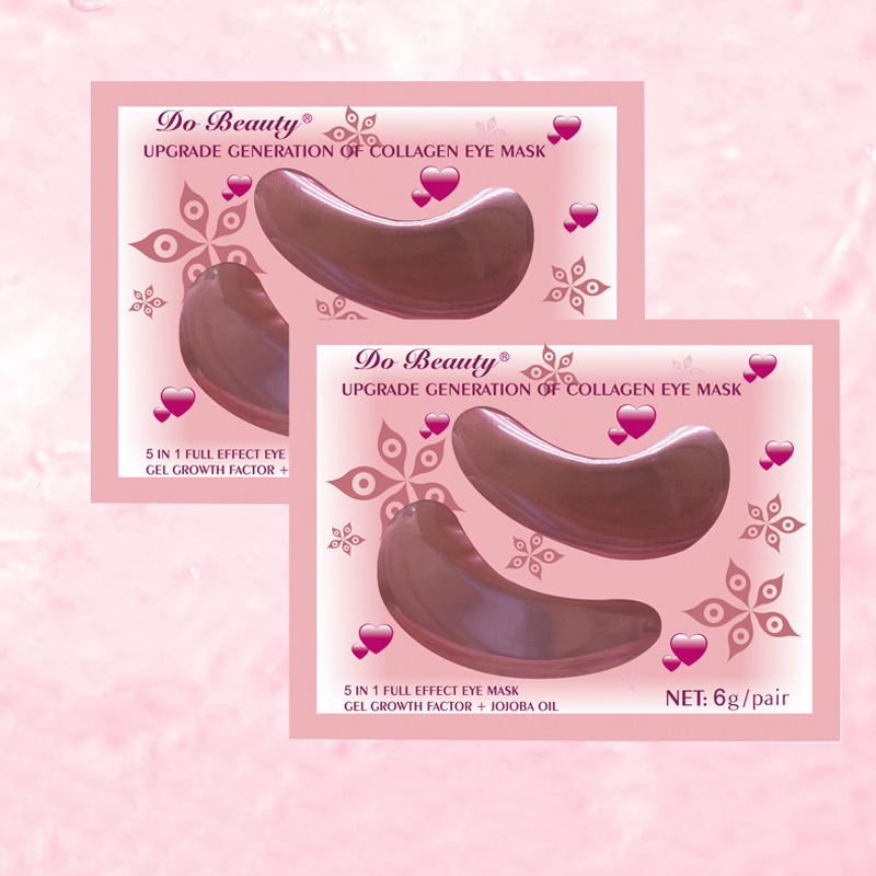 All-english collagen crystal eye mask DO BEAUTY improves eye wrinkles and eye bags, VC moisturizes cross-border trade Specification drawing