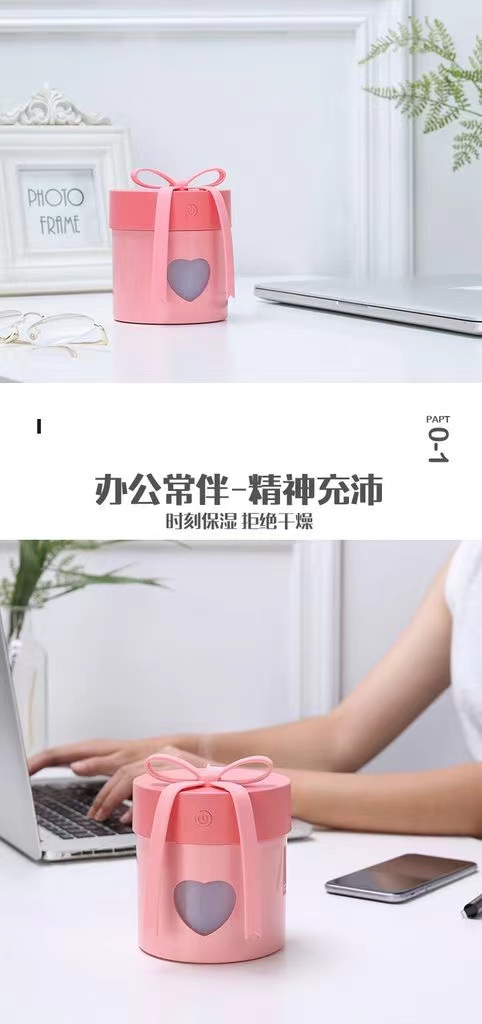 新款礼品盒加湿器三合一USB迷你家用客厅学生宿舍桌面加湿器详情7
