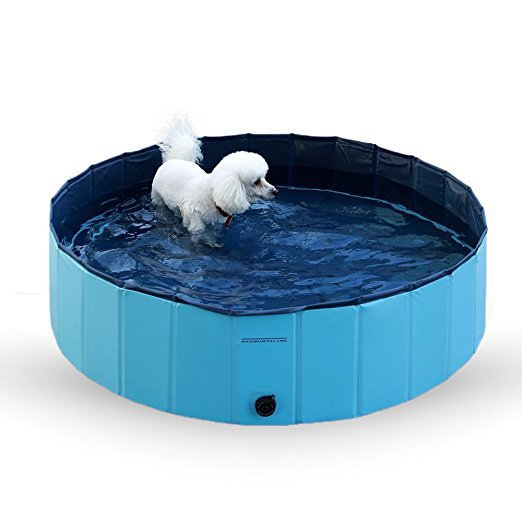 pvc宠物水池可折叠宠物洗澡盆户外便携式戏水狗水池清洁用品戏水池详情8