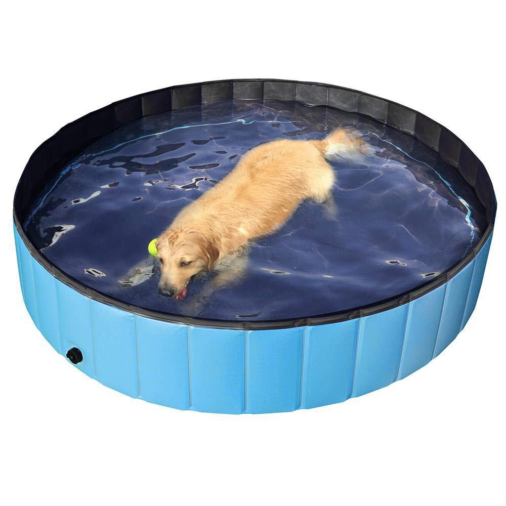 pvc宠物水池可折叠宠物洗澡盆户外便携式戏水狗水池清洁用品戏水池详情9