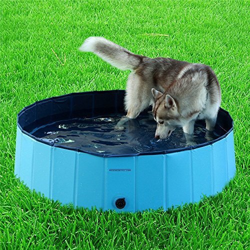 pvc宠物水池可折叠宠物洗澡盆户外便携式戏水狗水池清洁用品戏水池详情7
