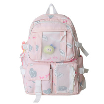 2023 New Korean school bag with large capacity LZJ-4367