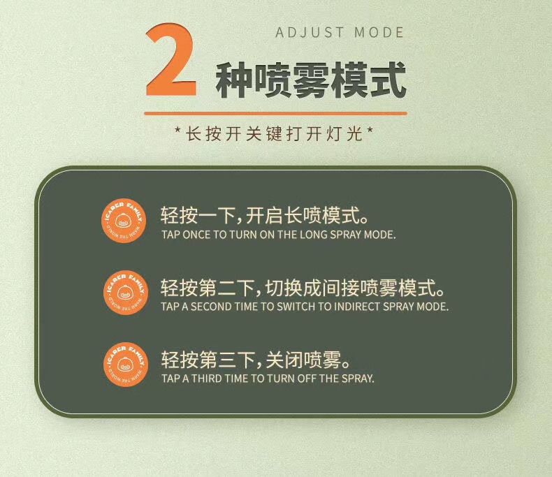 高颜值净化空气大容量充电夜灯香薰车载加湿喷雾器详情17