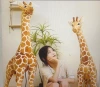 Cute simulation giraffe plush toys, small dolls, children's sleeping dolls, birthday gifts for boys and girls Item Picture