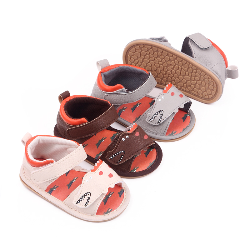 0-12 months old baby sandals anti slip walking shoes cartoon crocodile baby shoes thumbnail