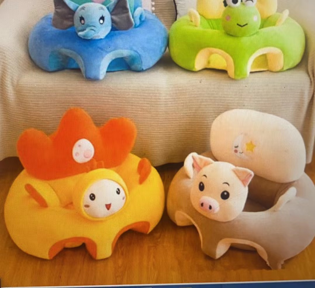 Baby small chair, baby learning to sit sofa, baby backrest anti-drop, 6-month-old learning to sit wonder, high chair, children's sofa Application Scenario