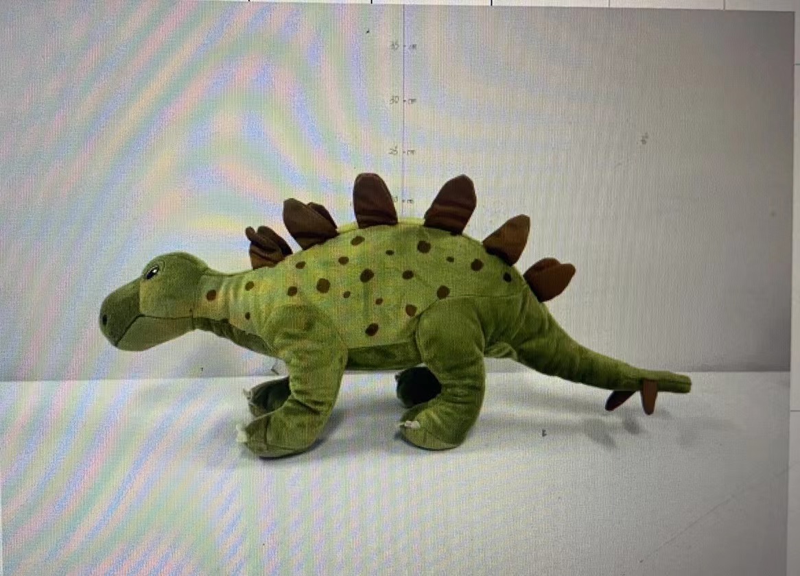 Plush toy same style plush dinosaur throw pillow, big Stegosaurus plush toy, stegosaurus brontosaurus doll, Brontosaurus throw pillow details Picture