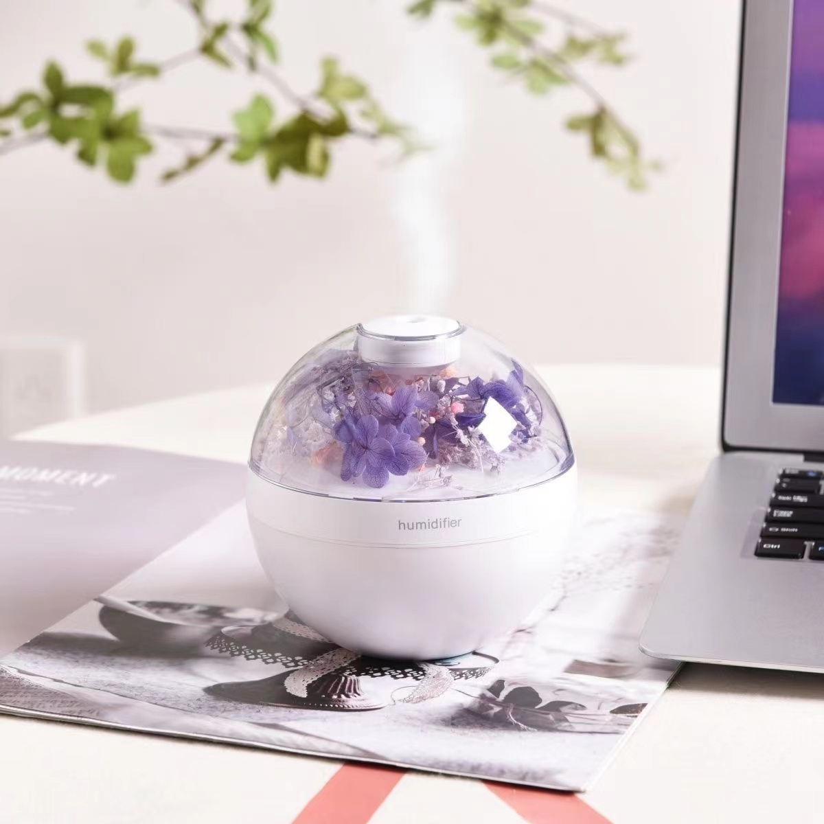 Flower-scented humidifier Item Picture