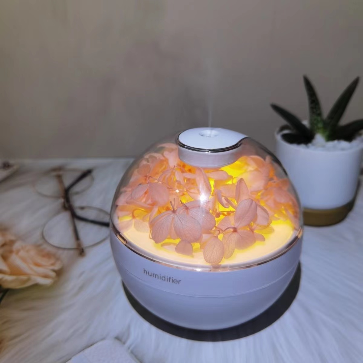 Flower-scented humidifier