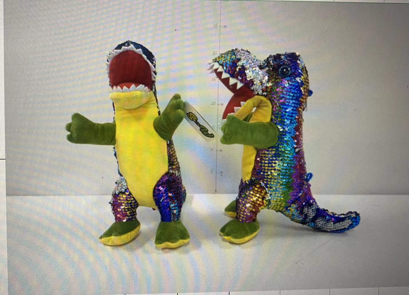 Ojos grandes t-rex muñeca de trapo pequeño flying dragon peluche dinosaurio boneco muñeca niño niño navidad regalo details Picture