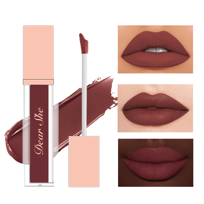 DAERS SHE matte non-stick lip gloss is light, thin and easy to color. It is the same as the popular Douyin lip gloss and does not fade easily Application Scenario
