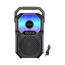 ABS-6103 6.5 "Series portable speaker Bluetooth wireless audio radio wired mic