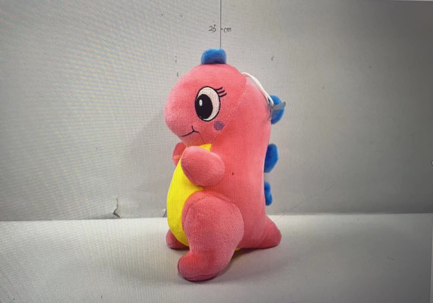 Dinosaurio bondadoso peluche dibujos animados lindo trompeta regalo de cumpleaños para niños muñeca de trapo muñeca creativa Item Picture