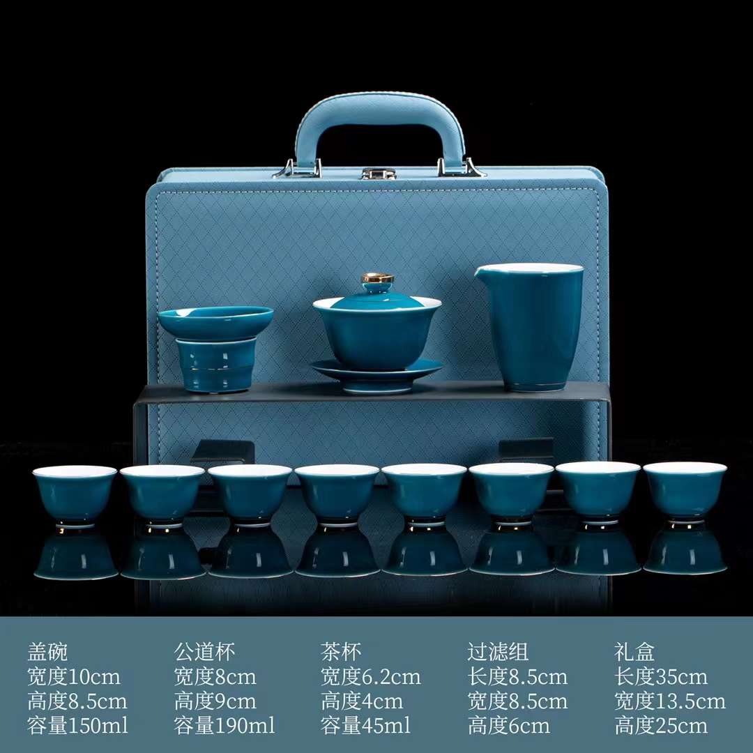 羊脂玉旅游茶具/磨豆机/红酒杯马提尼酒杯产品图